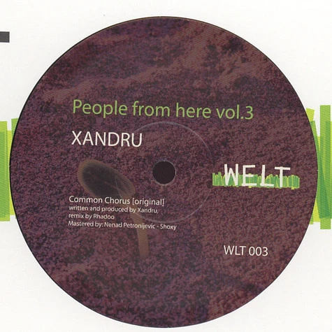 Xandru - People From Here Volume 3