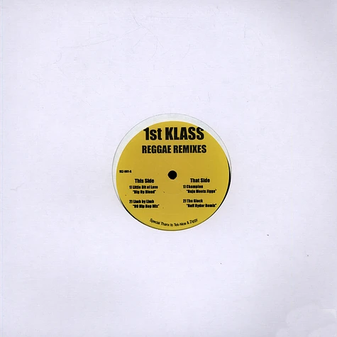 DJ First Class - Reggae Remixes