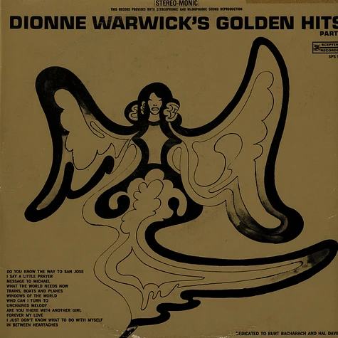 Dionne Warwick - Golden Hits Part 2