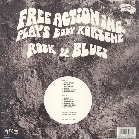 Free Action Inc. - Plays Eddy Korsche Rock & Blues