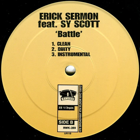 Mos Def & Pharoahe Monch Featuring Nate Dogg / Erick Sermon Featuring Sy Scott - Oh No / Battle