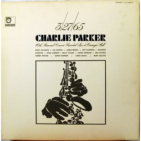 V.A. - 3/27/65 Charlie Parker 10th Memorial Concert