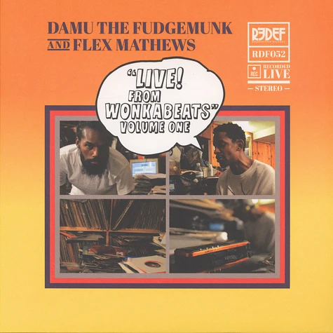 Damu The Fudgemunk & Flex Mathews - Live! From Wonkabeats Volume 1 Gradient Color Edition