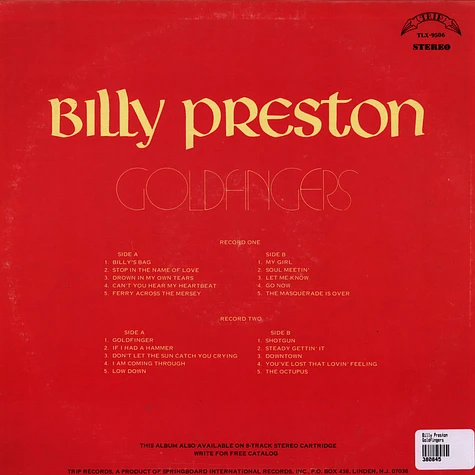 Billy Preston - Goldfingers