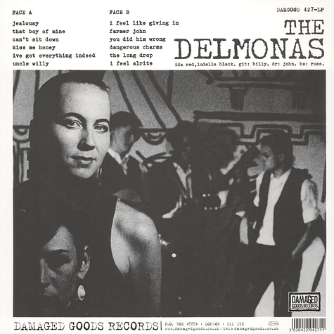 The Delmonas - The Delmonas White Vinyl Edition