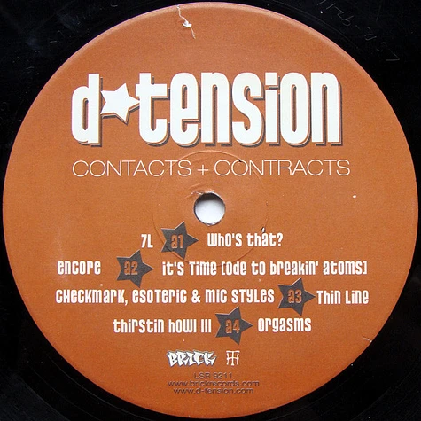 D-Tension - Contacts + Contracts