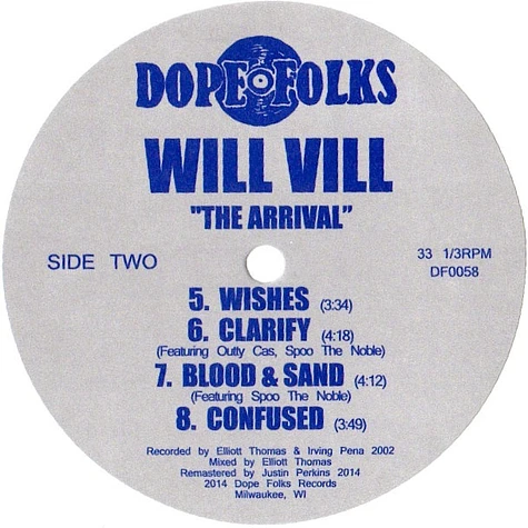 Will Vill - The Arrival