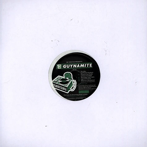 Nik Weston Presents Guynamite - Guynamite EP 02