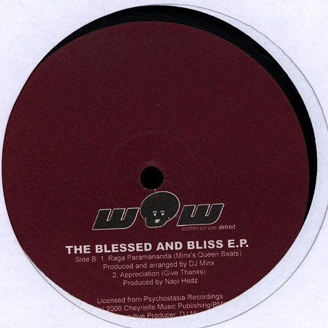 Napi Hedz Featuring Sachin Chitnis - The Blessed And Bliss E.P.