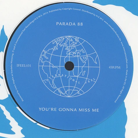 The Young Gentlemen's Adventure Society / Parada 88 - Adventure Party / You're Gonna Miss Me
