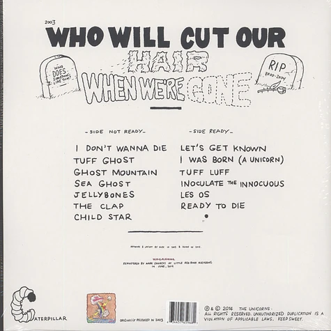 Unicorns - Who Will Cut Our Hair When We're Gone Limited Edition