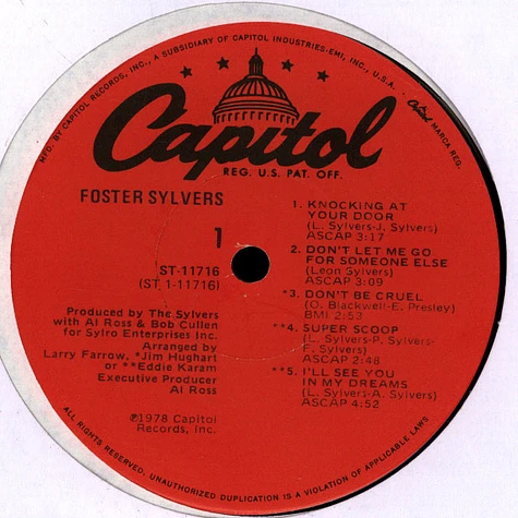 Foster Sylvers - Foster Sylvers