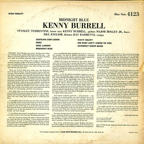 Kenny Burrell - Midnight Blue