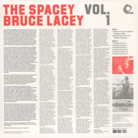 Bruce Lacey - Spacey Bruce Lacey: Film Music & Improvisations Volume 1