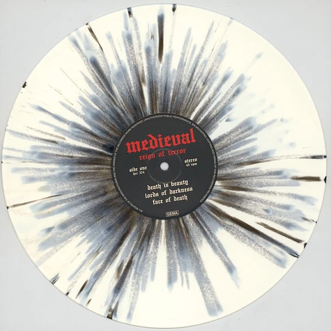 Medieval - Reign Of Terror Colored Vinyl Edition