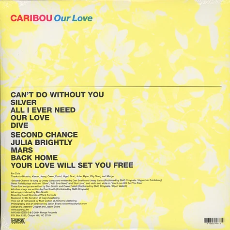 Caribou - Our Love