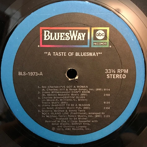 V.A. - A Taste Of Bluesway