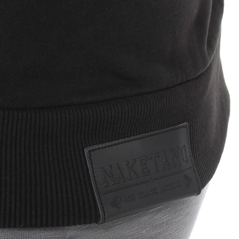 Naketano - Black Brazzo Zip-Up Sweater