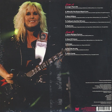 Lita Ford - Live & Deadly