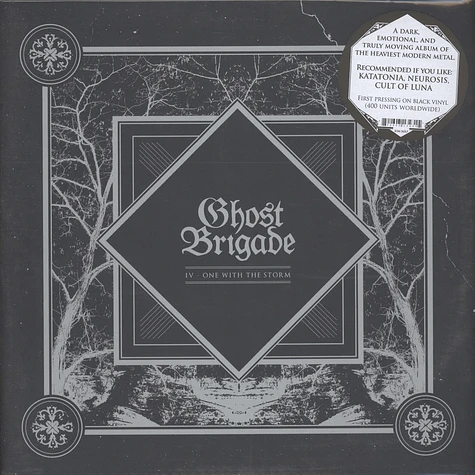 Ghost Brigade - IV: One With The Strom Black Vinyl Edition