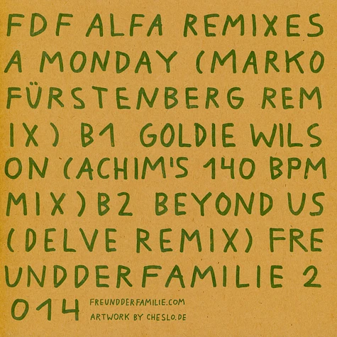Freund Der Familie - Alfa Remixes #2