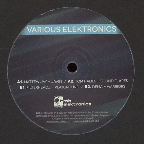V.A. - Various Elektronics Part 1