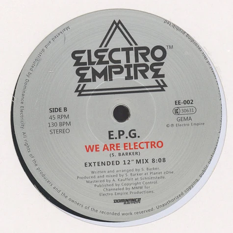 EPG - We Are Electro