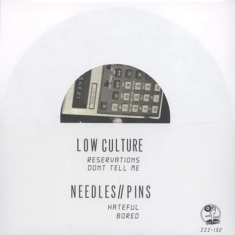 Low Culture / Needles // Pins - Split
