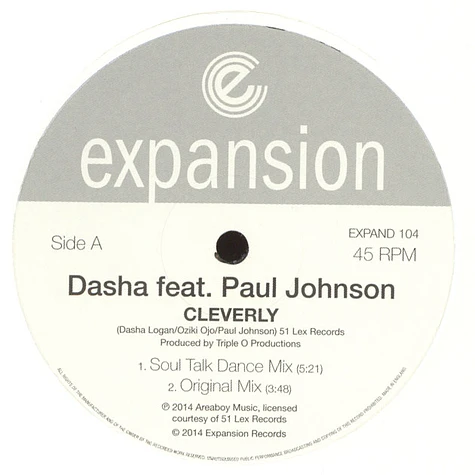 Dasha - Cleverly Feat. Paul Johnson