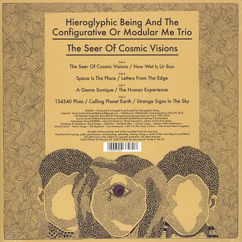 Hieroglyphic Being & The Configurative Or Modular Me Trio - The Seer Of Cosmic Visions
