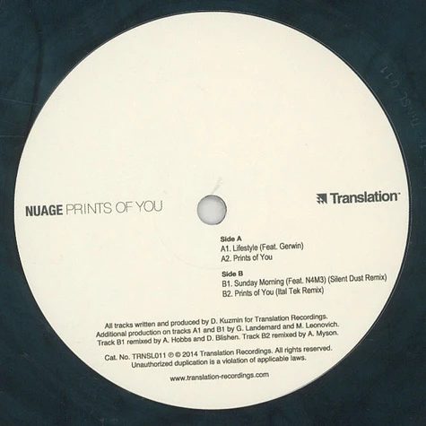 Nuage - Prints of You
