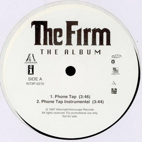 The Firm - Phone Tap / Firm Biz (Remix)