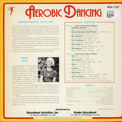 Jacki Sorensen - Aerobic Dancing