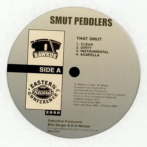 Smut Peddlers - That Smut / Medicated Minutes