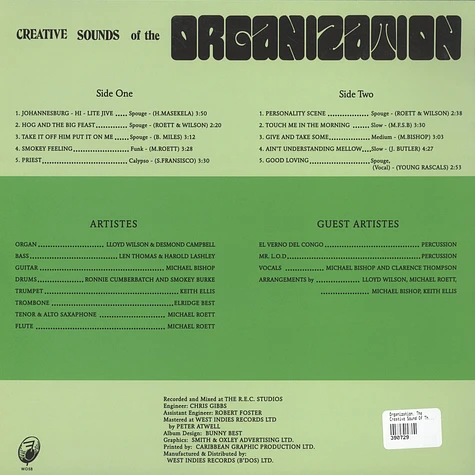 The Organization - Creative Sound Of The Organization