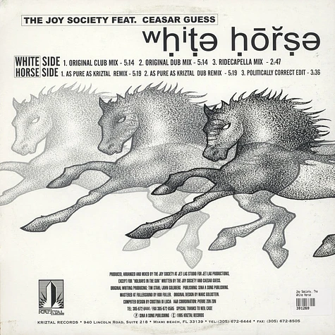 The Joy Society - White Horse
