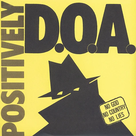 D.O.A. - Positively D.O.A. 33rd Anniversary Reissue