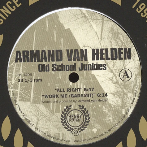 Armand Van Helden - Old School Junkies