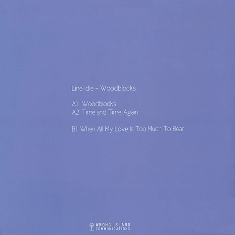 Line Idle - Woodblocks EP
