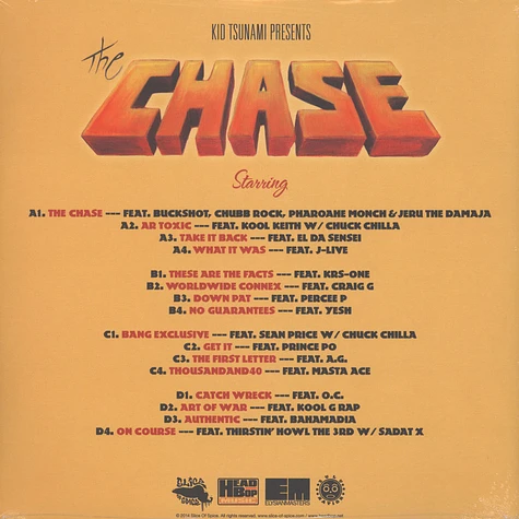 Kid Tsunami - The Chase Colored Vinyl Edition