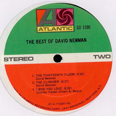 David "Fathead" Newman - The Best Of