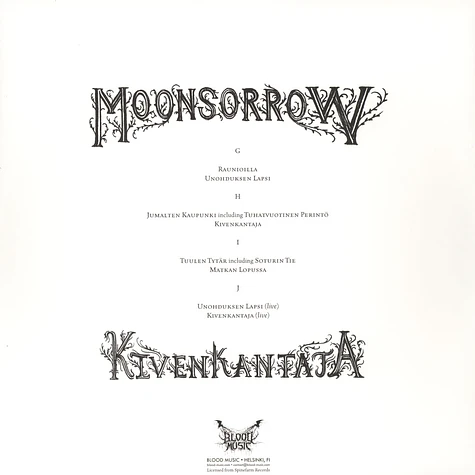 Moonsorrow - Kivenkantaja Super Deluxe Edition