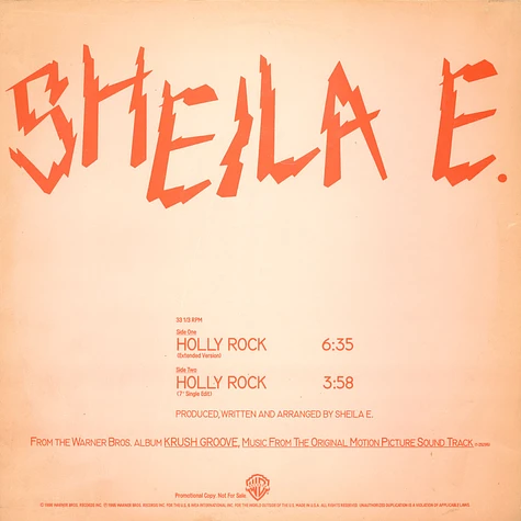 Sheila E. - Holly Rock