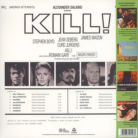 Berto Pisano & Jacques Chaumont - OST Kill!