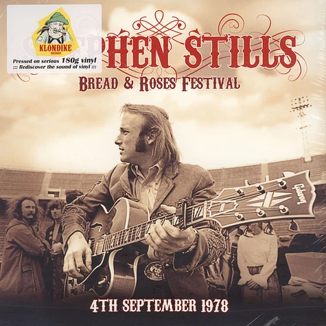 Stehphen Stills - Bread & Roses Festival 4th September 1978