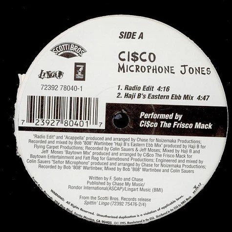 Don Cisco - Microphone Jones