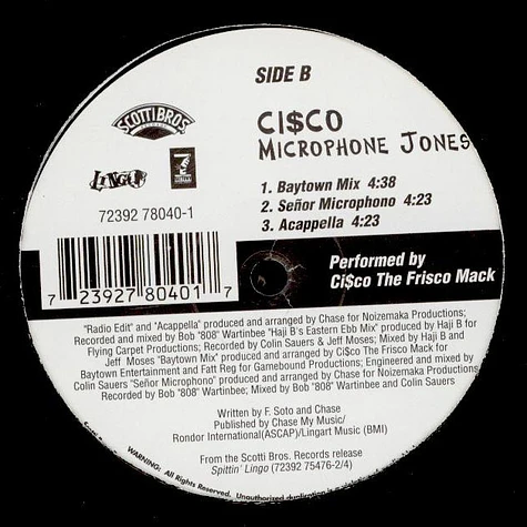 Don Cisco - Microphone Jones