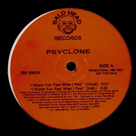 Psyclone - I Know You Feel What I Feel