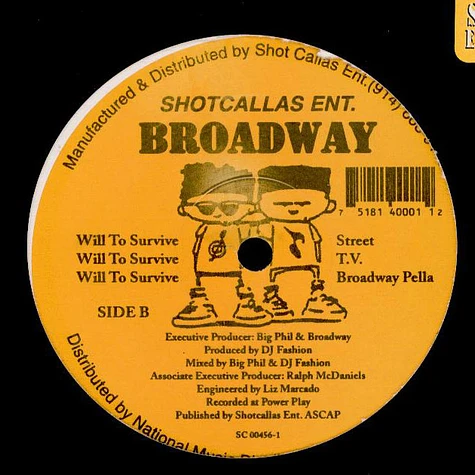 Broadway - Will To Survive