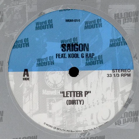Saigon - Letter P